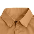 thumbnail image 5 of Cmfcve Work Shirts for Men Short Sleeve Button Down Shirts Point Collar Casual Classic Summer Tops with with Double Chest Pockets, 5 of 7