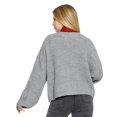 thumbnail image 3 of Sweater Para Mujer Gris Jaspe Corte Holgado Abierto Casual Comodo 330695 gris G INCÃGNITA 330695, 3 of 5