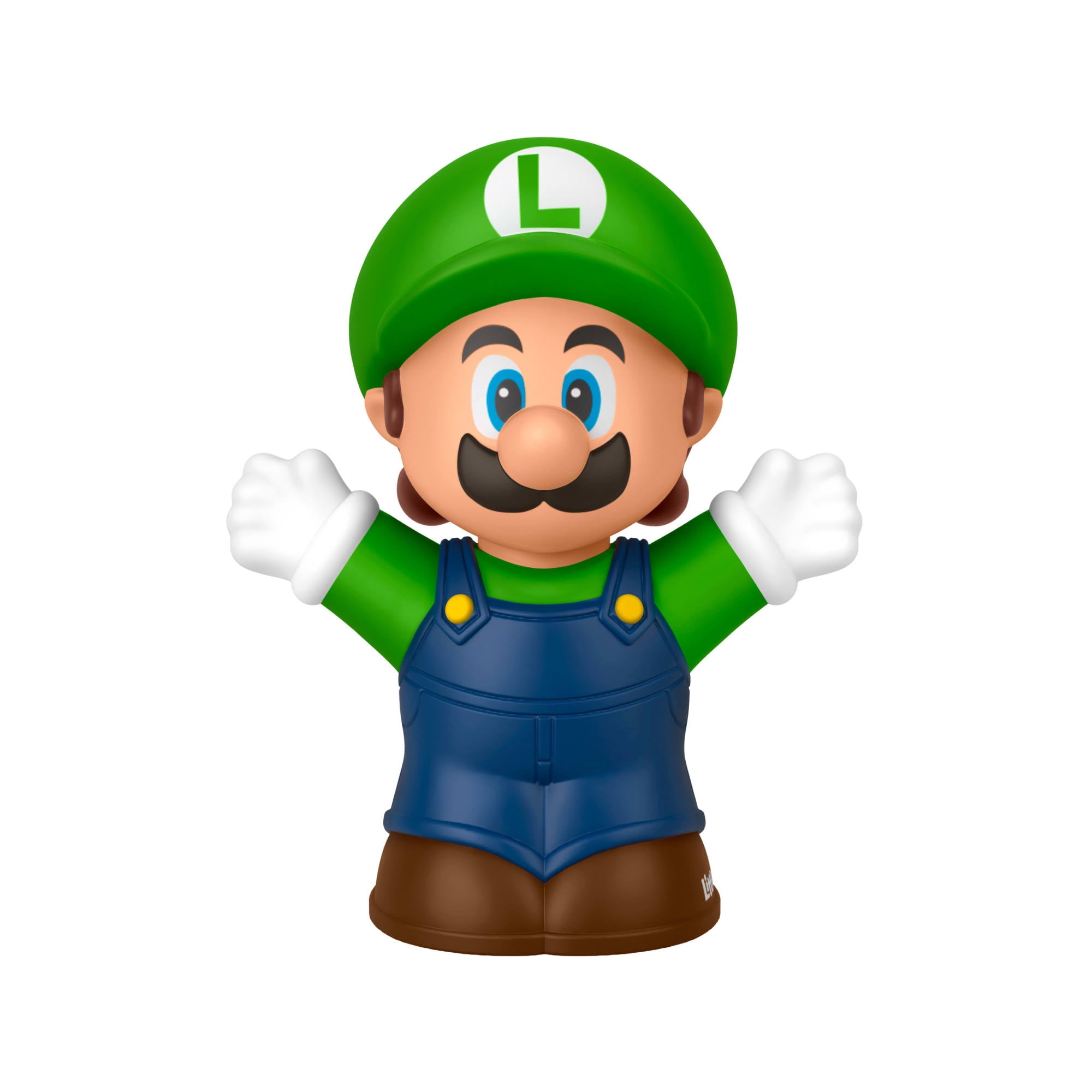 Fisher-Price Little People My Mario Luigi Character Figure for Toddlers & Kids, 1 Toy