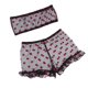 thumbnail image 1 of Gibobby Conjunto ropa interior mujer Conjunto de ropa interior de encaje para mujer, conjunto de ropa interior y ropa interior de encaje con correa(Negro, M), 1 of 5