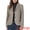 Khaki, variant on DARING DIVA Women's Herringbone Blazer Lapel Collar Suit Jacket S Dark Grey