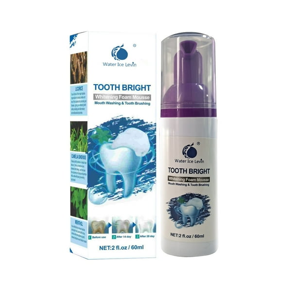 FcBaudy Toothpaste, Whitening Toothpaste, Foam Tooth Cleaning Toothpaste Oral Cleaning Toothpaste 60ml A toothpaste