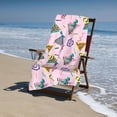 thumbnail image 6 of Yibo Pink Breast Cancer Words Beach Towel Quick Dry Absorbent Bath Towels Swim Pool Sea Beach Towel, 6 of 8