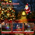 thumbnail image 4 of Christmas Solar Kettle Lights Garden Lawn Decorative, Solar Powered Santa Watering Can Ground Lamp, Outdoor Lighted Holiday Displays, Xmas Decor, 4 of 15