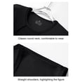 thumbnail image 4 of FRSASU Men's Sleeveless Crew Neck Compression Shirt Quick Dry Athletic Tank Tops Basketball Workout Undershirt Black, 4 of 8