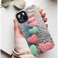 thumbnail image 5 of Valentine's Day Heart Pastel Dots Candy Design Protective Phone Case Compatible with iPhone 11/12/13/14/15/16 (Pro Max/Plus) for Women Men Couples, 5 of 9