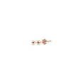 thumbnail image 2 of Rose Gold Flashed Sterling Silver 2mm Polished Ball Bead Stud Earrings Set of 5, 2 of 4