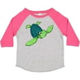 thumbnail image 3 of Inktastic Sea Turtle with Swirls Boys or Girls Toddler T-Shirt, 3 of 5