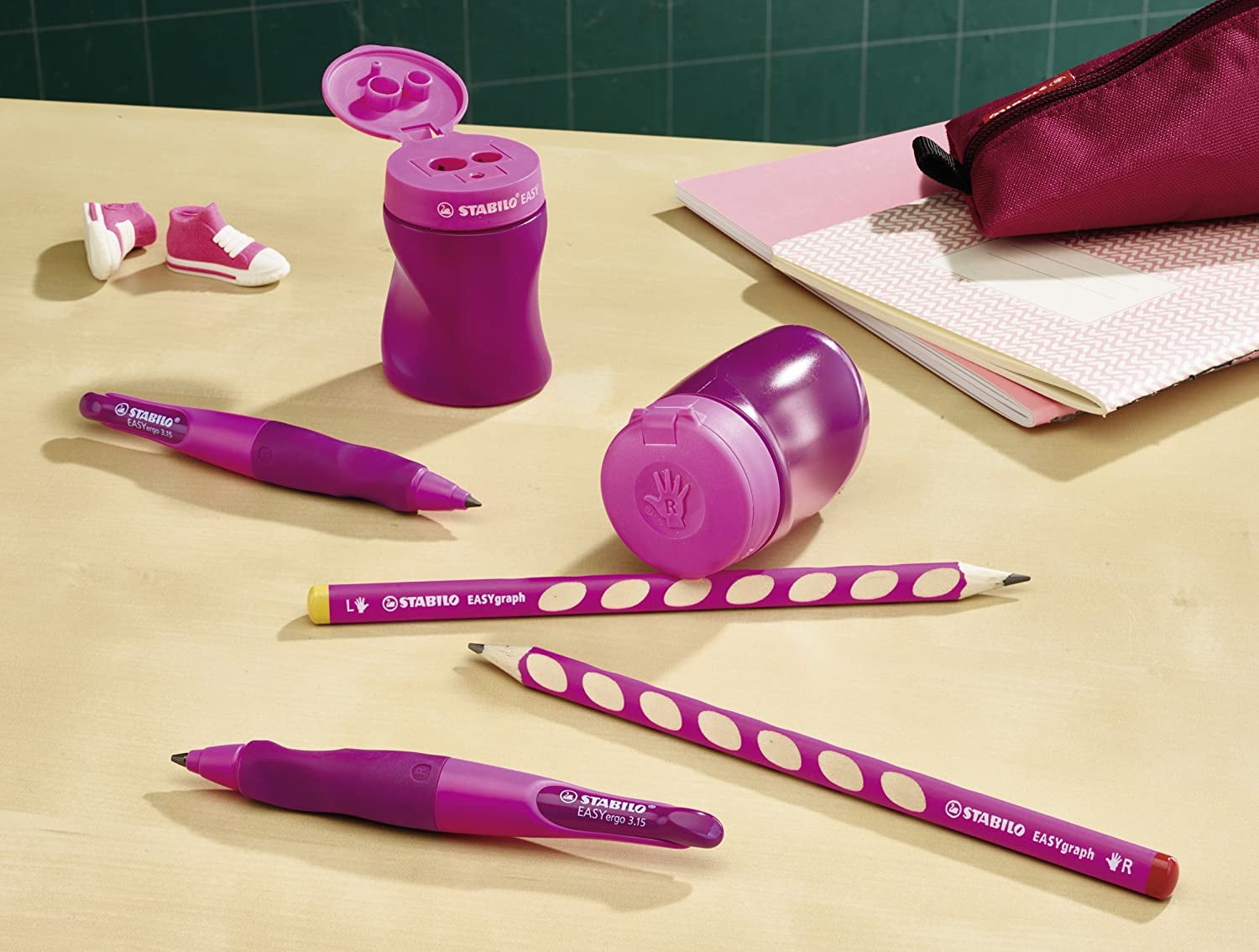 EASY SHARPENER LEFT PINK