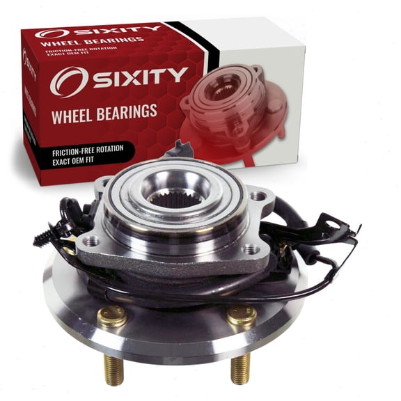 Sixity Rear Right Wheel Bearing Hub Assembly compatible with Dodge Journey 2009-2018
