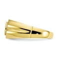 thumbnail image 4 of 10K Yellow Gold Ring Band Men's Diamond Round DAD, Size 7, 4 of 5