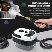 Steam Cleaner, Handheld High Temperature Pressurized Steamer for Cleaning, with 3Pcs Brush Heads for Kitchen, Furniture, Bathroom, Car