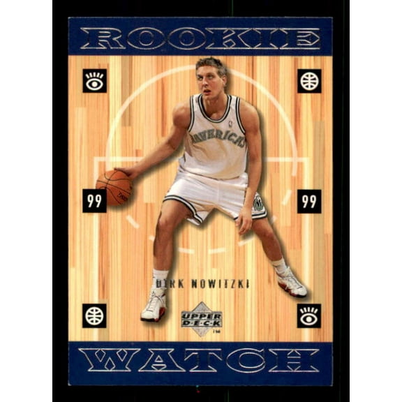 Dirk Nowitzki Rookie Card 1998-99 Upper Deck #320