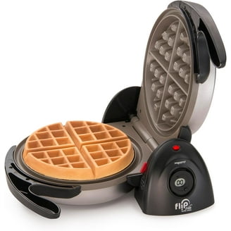 Cuisinart Electric Double Belgian Waffle Maker with Flip Plates