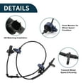 thumbnail image 4 of Unique Bargains ABS Wheel Speed Sensor Front Left ABS Sensor Anti-lock Braking System Sensor No.57455-SWA-003 for Honda CR-V 2007-2011, 4 of 7