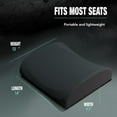 thumbnail image 3 of BN-LINK Lumbar Support Pillow For Office Chair and Car Seat, Perfectly Balanced Memory Foam, Versatile Use Lower Back Cushion with Adjustable Strap, 3 of 7