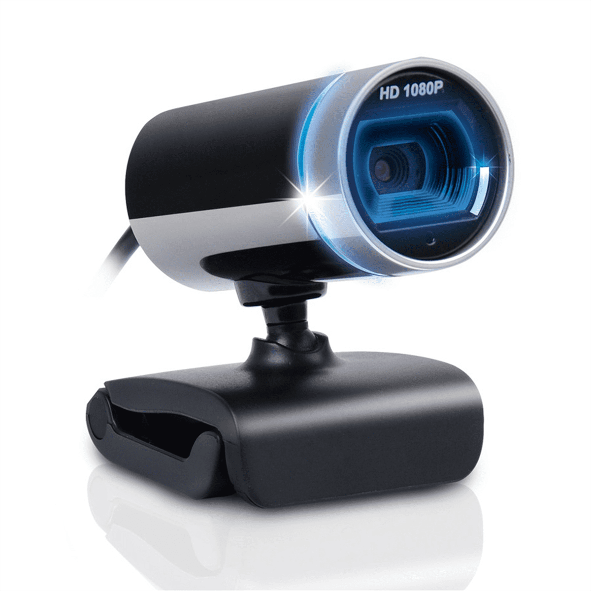 Webcam USB Camera 1080P 30FPS Streaming Web Camera Autofocus Living Stream Camera with Mics for Desktop Meeting,1 * Web Camera,As Shown