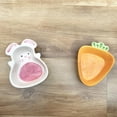 thumbnail image 2 of Fashion Pet Ceramic Bowl Pink Rabbit Shape for Cats and Dogs Multi Color, 2 of 9