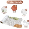 thumbnail image 3 of Bathtub Mat Non Slip, Bohemia Extra Long Bath tub Mat Shower Floor Mat with Suction Cups and Drain Holes for Adults Kids Elderly 40 X 16 Inch, 3 of 6