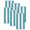 thumbnail image 4 of BNM Cabana Stripes Beach Towel, 34 x 64, Set of 6, Turquoise, 4 of 7