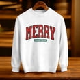 thumbnail image 4 of Boys' Festive Christmas Crewneck Sweatshirt, Winter Holiday Warmth with Soft Thermal Lining, 4 of 5