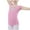 Pink, variant on purcolt Girls Ballet Leotards Mesh Short Sleeve Yoga Bodysuit Dance Leotards Gymnastics Outfit for Toddler/Little Kids/Big Kids