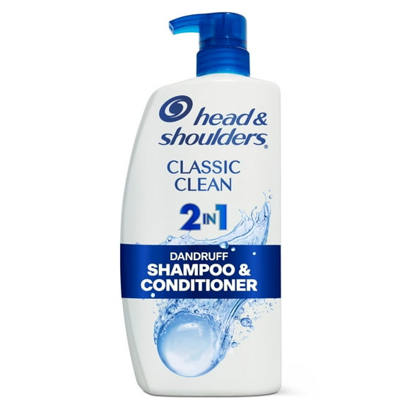 Head and Shoulders 2 in 1 Dandruff Shampoo and Conditioner, Classic Clean, 28.2 fl oz
