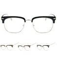 thumbnail image 2 of Bangcool Lunettes Demi-Monture Verres Clairs Lunettes de Lecture pour Femmes Adultes & Hommes, 2 of 8