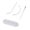 White, variant on HILABEE Cotton Hair Weft Sewing Decor Thread with 3pcs Needles Set Red