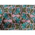thumbnail image 4 of oneOone Cotton Cambric Fabric Leaves & Floral Block Decor Fabric Printed BTY 56 Inch Wide, 4 of 4