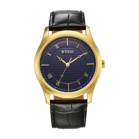 Titan Analog Blue Dial Men's Casual Watch