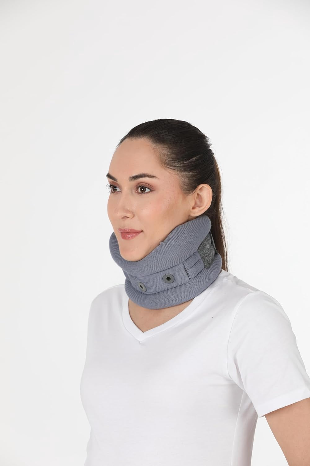 Craft's Care Cervical Collar Soft - Adjustable Neck Brace, Pain Relief, Neck Injury, Large 21 inch