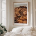 thumbnail image 5 of Long Road to Ruin - Moapa Valley Nevada Photography Desert Landscape Scenic Nature Travel Poster Wilderness Route 66 Oak Framed Wall Art Print 8 x 10 inches, 5 of 12