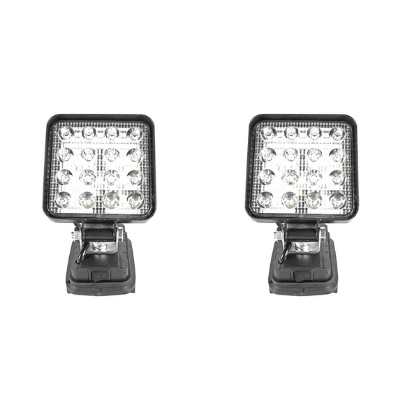 2pcs 4 Inch LED Work Light for 18V Battery Battery Power LED Shop Light LED Site for Work Light