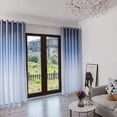 thumbnail image 1 of Linen Curtains 106 Inches Long Light Filtering Grommet Thermal Insulated Window Drape Noise Reducing Energy Efficient Single Panel for Bedroom Living Room Farmhouse 40 x 106 Inch Grey, 1 of 7