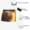 thumbnail image 3 of Kdxio Men's Boxer Briefs with Hawaiian Style Guinea Pig Print - Comfortable and Breathable Underwear for Everyday Wear, 3 of 5