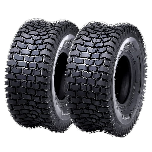 Leeten 15x5 00 6 Lawn Mower Tire Set Of 2 15x5x6 Heavy Duty Turf Tire Vacuum Tyre For Lawn