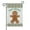 Merry Christmas Gingerbread, variant on Merry Christmas Gingerbread Man Garden Flag Double Sided Yard Flag for Garden Lawn Party Autumn Thanksgiving Christmas 12.5x18inch