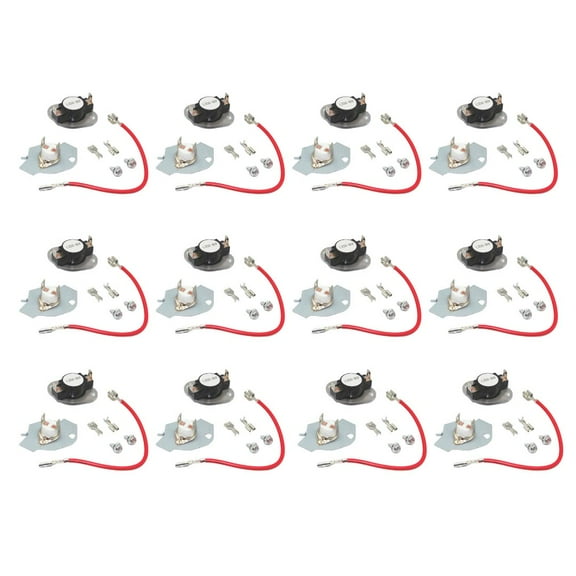 Scaroo 279816 Dryer Thermal Cut-off Kit Compatible with Whirlpool 279816VP 12-PACK