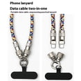 thumbnail image 4 of kurtrusly Universal Fast Phone Crossbody Charging Cable Lanyard Fast Mobile Devices Cable Charger USB-C Fast Cable Mobile L-interface bracelet, 4 of 6