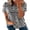 Gray, variant on Women's Relaxed Fit Round Neck T-Shirt Lightweight Versatile Short Sleeve Fashion Top