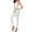 White, variant on Fvwitlyh Pantoufles Pour Femmes Yoga Basic Wide Waistband Solid Flare Leg Pants Women Active Bottomswomen Sports Pants Yoga Basic Wide Waistband Solid Flare Leg Pants A,S