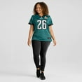 thumbnail image 6 of Women's Nike Saquon Barkley Midnight Green Philadelphia Eagles Super Bowl LIX Game Player Jersey, 6 of 7