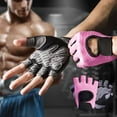 thumbnail image 4 of Breathable Mesh Half Finger Workout Gloves for Men & Women | Gym Training, Yoga, Cycling & Weight Lifting | Non-Slip Grip, Shock Absorption & Callus Prevention, 4 of 7