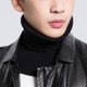 thumbnail image 2 of Men Knitted Fake Collar Scarf Ribbed Elastic False Collar Winter Warm Cycling Windproof Collar Ruffles Detachable Wrap Scarf, 2 of 5