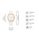 thumbnail image 5 of Reloj de cuarzo para mujer, relojes para mujer, reloj de cuarzo atmosférico, reloj clásico para mujer, reloj de temperamento para mujer. Un reloj, 5 of 5
