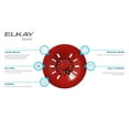 thumbnail image 7 of Elkay Lkpdqs Perfect Drain 3-1/2" Basket Strainer - Putty, 7 of 7