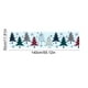 thumbnail image 3 of Camino de mesa de copos de nieve de Navidad | Decoración festiva de mesa de poliéster, rojo blanco | 12x55 in | Blanda, Duradera, Fácil de Limpiar | Decoración de banquetes en casa para cenas, 3 of 6