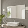 thumbnail image 5 of Eviva Sleek 42" Frameless Bathroom Wall Mirror, 5 of 6