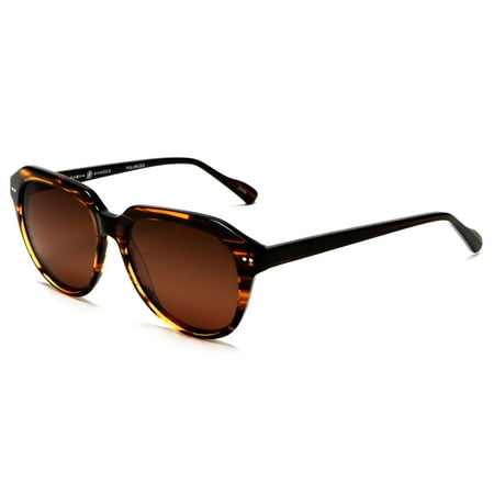 Polarized Jackie O' Classic Fashion Sunglasses Orange Brown - Orange